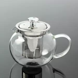 소향 내열 유리 차망 주전자 티팟 티폿 우림 400ml찻 포트 다기 다관