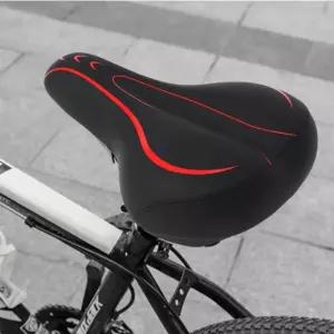 굿라이딩 스프링 자전거 안장 레드용 부품 싸이클 고급 교체용 쿠션