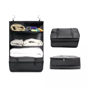 (청결공감) 걸이형 캐리어 4단 압축파우치가방 선반 여행치 사은품 행사선물 판촉 파우치 소품 수납