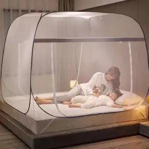 간편설치 텐트형 원터치 사각 모기장 200X220 여름모기장 모기텐트 방충망텐트 여름용품