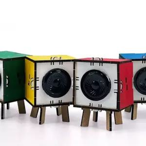 (SA) 미니 블루투스 스피커 (1인용)과학준비물 조립 어린이 공부 선물 유치원 장난감 키트 실험 만들기 재