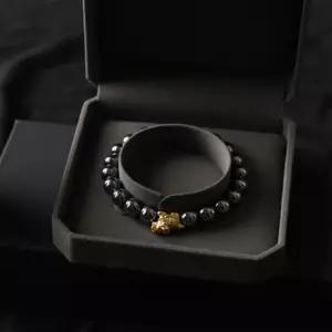 메르베 테라헤르츠 천연다이아몬드 건강팔찌 행운 남녀공용 부모님 장수 명절 효도 선물