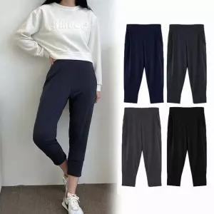 [라일리여성의류] Rly 여름 요가바지 바지 여자 트레이닝팬츠 편한 배기