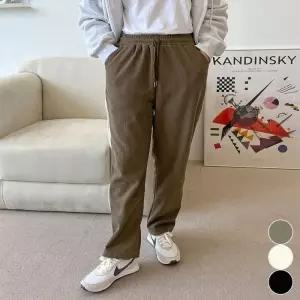 [라일리여성의류] Rly 겨울바지 배기바지 조거팬츠 골덴 편한 여자 허리