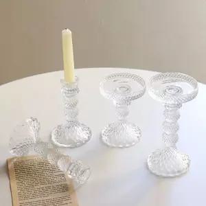 크리스탈 캔들 홀더 테이퍼(대) 데코 소품오너먼트 트리 장식 장식품 인형 크리스마스 용품