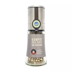 캄폿 라 플랜테이션 화이트페퍼 40g 그라인더요리용후추 통후추 알후추 향신료 백후추