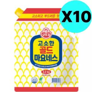 오뚜기 골드 마요네스 스파우트 팩 3.2kg X 10 대용량 BNS