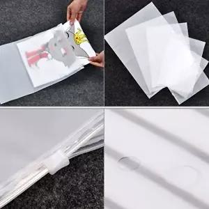 지퍼백 투명 여행 소품 속옷 정리용 비닐백 세트 7P-WFI26ET