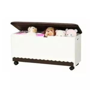 벤치의자겸 이동식수납함 무빙벤치 벤치의자 공간박스 바퀴의자