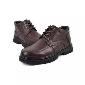 루미나D 가죽 구두 남성 옆지퍼 털신 방한화 겨울부츠 신사화