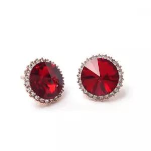 esg3379라이트시암 오스트리아 크리스탈크리스탈 은침 귀걸이