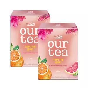 쟈뎅 아워티 오렌지 자몽 블랙티 8p