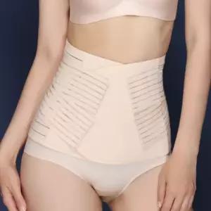 [라일리여성언더웨어] Rly 보정 이중 복대 베이지 뱃살보정 몸매보정복대