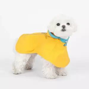 강아지 비옷 후드 망토 2XL 모자 장마용 반려견 우비 판초 강아지망토우비 강아지판초우비