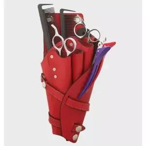 ( )가위 이발 빨 벨트 미용실 파우치 케이스 가위집 미용 가위밸트파우치 헤어가