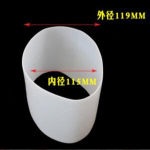 115mm 115x119 대구경 고온 실리콘 슬리브 단열 고무 케이스 튜브 기계식 호스