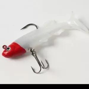 루어낚시 2p세트 DP72854 꼬리액션 살랑살랑 웨이트훅-WFIF5LT