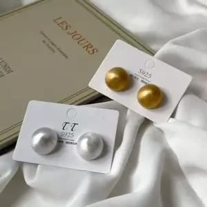 귀걸이 귀찌 빅 원형 세미펄 무지 귀찌 이어커프 안뚫는귀걸이 귀찌모음