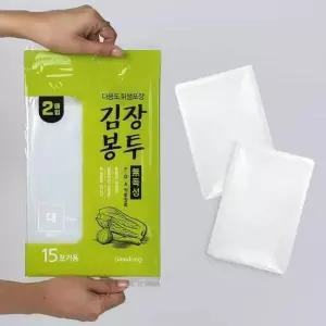 투명김장봉투 112BCR95 대 24매 이불비닐 김장용비닐 분리수거