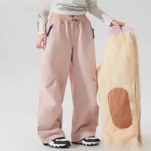 보온 팬츠 조거 방수 밴딩 등산 방풍 지퍼 플리스 골덴