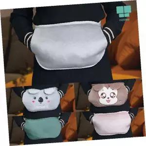 온수 주입식 복부 허리 찜질 쿠션 휴대용 보온 온열 패드 겨울철 실내 사무실