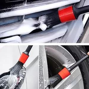 세차솔 미니 세차 브러쉬 내외부 청소 휠 루프 디테일