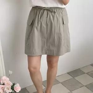 여자 A라인 카고스커트 미니 여름 치마바지