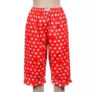 (평화)특수실켓가공 알록달록 캐릭터 여성파자마 홈 홈 여름