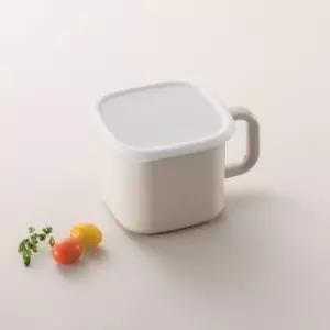 락앤락 사각 냄비 1.5L 슈트IH멜로우 법랑 가벼운 쿡웨어 냄비 사각캐니스터(CSU2159)