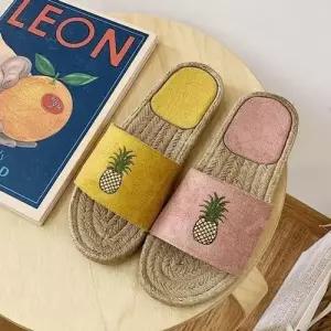 여름 비치 왕골슬리퍼 라탄슬리퍼 마슬리퍼 사무실 시 WD819BF