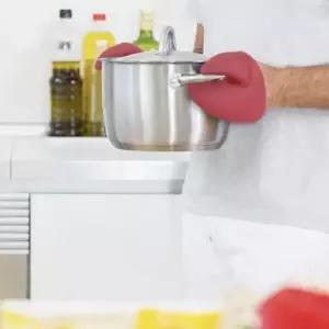 주방 실리콘 손잡이 장갑 냄비 요리용 오븐 WDB9759