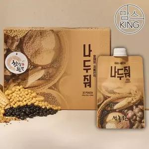 갤러리아 [맘스킹] 선농원 열매마 곡물선식 나두줘 파우치선식 45gX20개