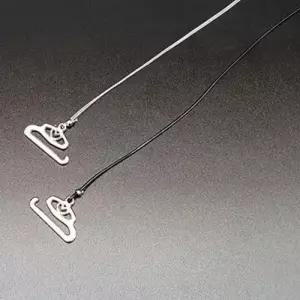 포인트 여름 브레지어끈 투명 오픈숄더 얇은브라끈 WE40576