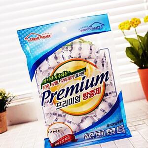 [3개구성] 프리미엄 자동포장 40포 옷장 화장실 화장실냄새제거제 소변기 방충제 나프탈렌 EWFG1MCK