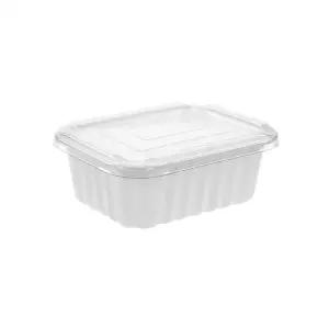 일회용 사각 용기 1300ml 25set 배달용기 포장그릇