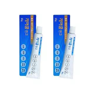 퍼슨 케어쿨 연고 10g 통증 관절통 타박상 가려움 2개