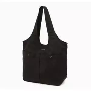 [롯데백화점]질스튜어트 블랙 로고프린트 나이론 숄더백 JUBA6E340 BK