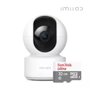 샤오미 몬스터캠2 C21 홈캠+32GB 세트 4MP AI 홈카메라 베이비캠 CCTV