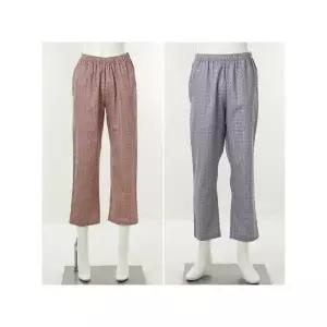 [솔브]비너스 면80수 기하 나염 부드러운 간절기 커플 파자마 바지 택1 VEPA02MP VEPA02.._P416005760