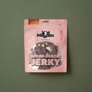 메그펫츠 반려견 간식 영양 스틱 맘 메이드 저키 오리말이 황태 120g