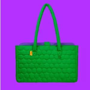 위글위글 테블릿 노트북 가방 파우치 투인원 그린