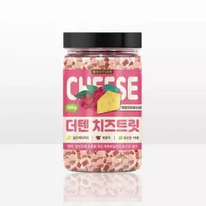 더텐 강아지 간식 치즈 트릿 저 복분자유산균 노즈워크 300g 1개