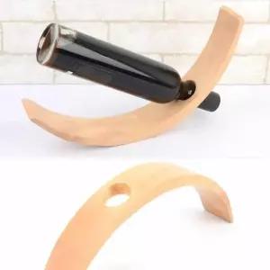 [골드스마일]우드 소재 와인 거치대 빈티지 와인랙 정리대 보관용품