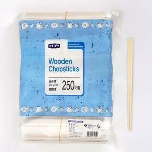 나무젓가락 250개입 캠핑용 주방용품