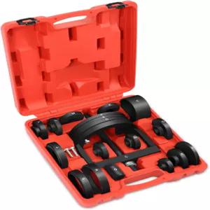 오토 다이너스티 22pc 부싱 풀러 키트 제거 후륜 허브 어셈블리 대부분의 국내외 차량 휠 베어링과 호환