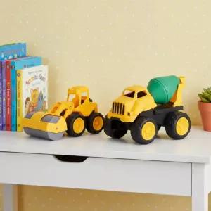 캐스B 리틀 모래차 모래놀이 자동차 로드롤러 시멘트믹서 브레이커 장난감차 공사장 샌드토이