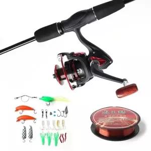 강력낚시용품세트 민물 바다 스피닝릴 루어 낚싯대 풀세트-WFIUR35