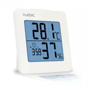 휴비딕 시계 온습도계 HT-1 화이트