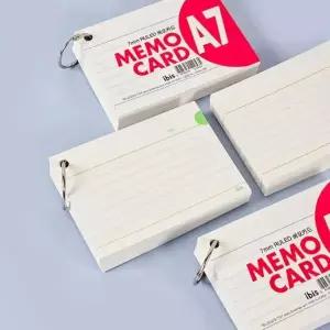 영어단어 학습용 메모카드 링형 단어장 초등학생 정리 카드