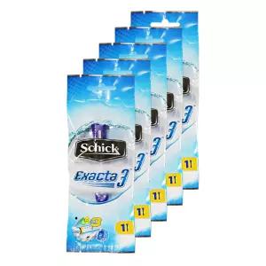 엘지 쉬크 휴대용 면도기 이그젝타3 1입 5개 일회용면도기